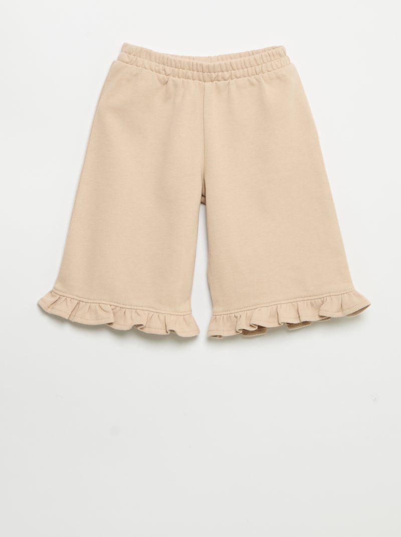 Conjunto de 2 piezas de felpa Beige - Kiabi