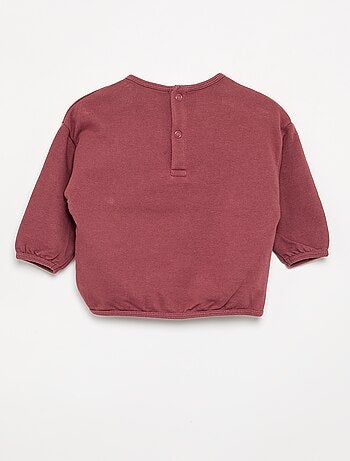 Conjunto de 2 piezas de felpa