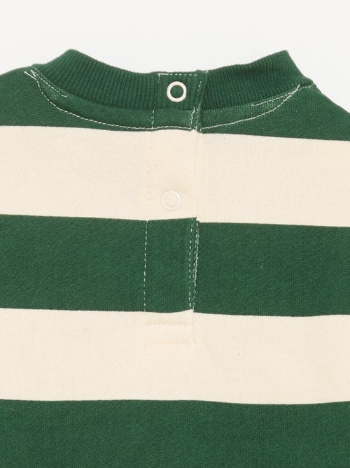 Conjunto de 2 piezas de forro polar - sudadera + chándal - Kiabi