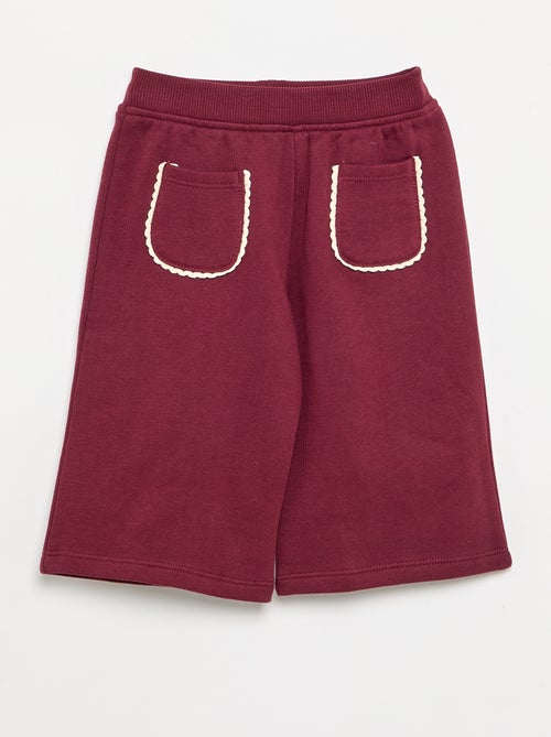 Conjunto de 2 piezas de forro polar - Sudadera + pantalón - Kiabi