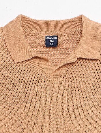 Conjunto de 2 piezas de punto - Camiseta polo + Pantalón corto