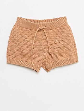 Conjunto de 2 piezas de punto - Camiseta polo + Pantalón corto