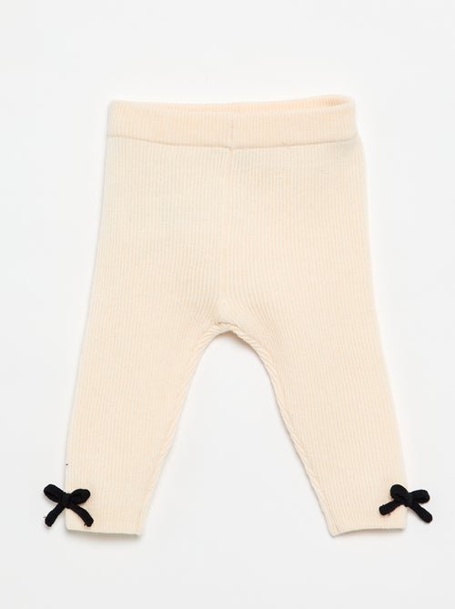 Conjunto de 2 piezas de punto - Jersey + legging - Kiabi
