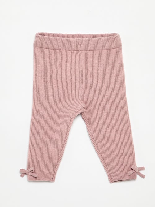 Conjunto de 2 piezas de punto - Jersey + legging - Kiabi