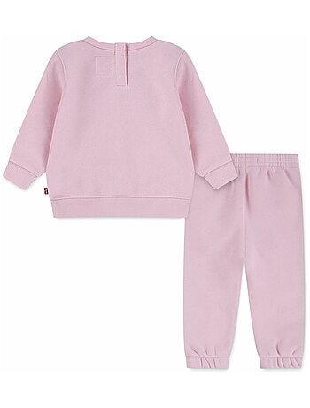 Conjunto de 2 piezas de ropa deportiva: sudadera y pantalón de chándal - levi's kids
