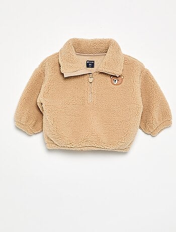 Conjunto de 2 piezas de tejido borreguito - Sudadera + pantalón