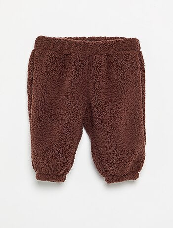 Conjunto de 2 piezas de tejido borreguito - Sudadera + pantalón
