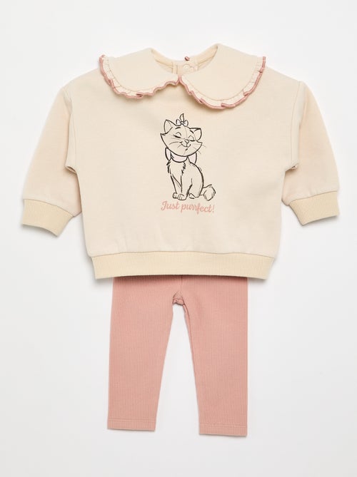 Conjunto de 2 piezas 'Disney' - Sudadera + legging - Kiabi