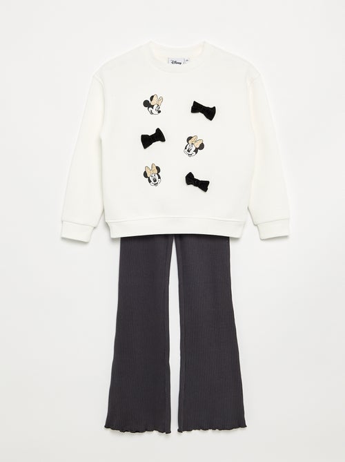 Conjunto de 2 piezas 'Disney' 'Minnie' - Sudadera + legging - Kiabi