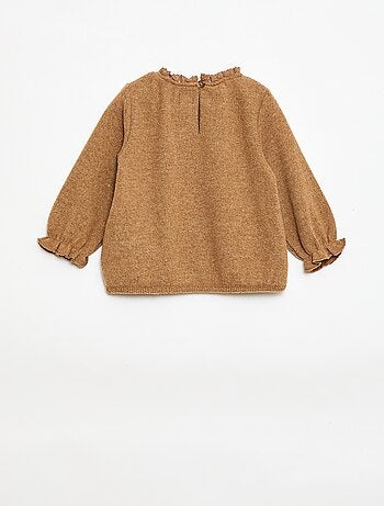 Conjunto de 2 piezas en punto peluche