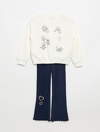 Conjunto de 2 piezas 'Gabby y la casa mágica' - Sudadera + legging