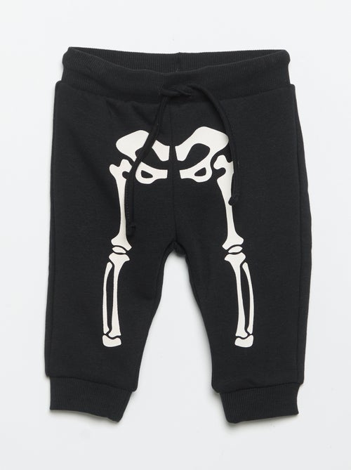 Conjunto de 2 piezas 'Halloween' - Sudadera + pantalón de Chándal - Kiabi