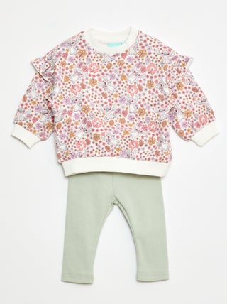 Conjunto de 2 piezas sudadera + leggings 'Disney'