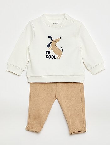 Conjunto de 2 piezas: sudadera + pantalón