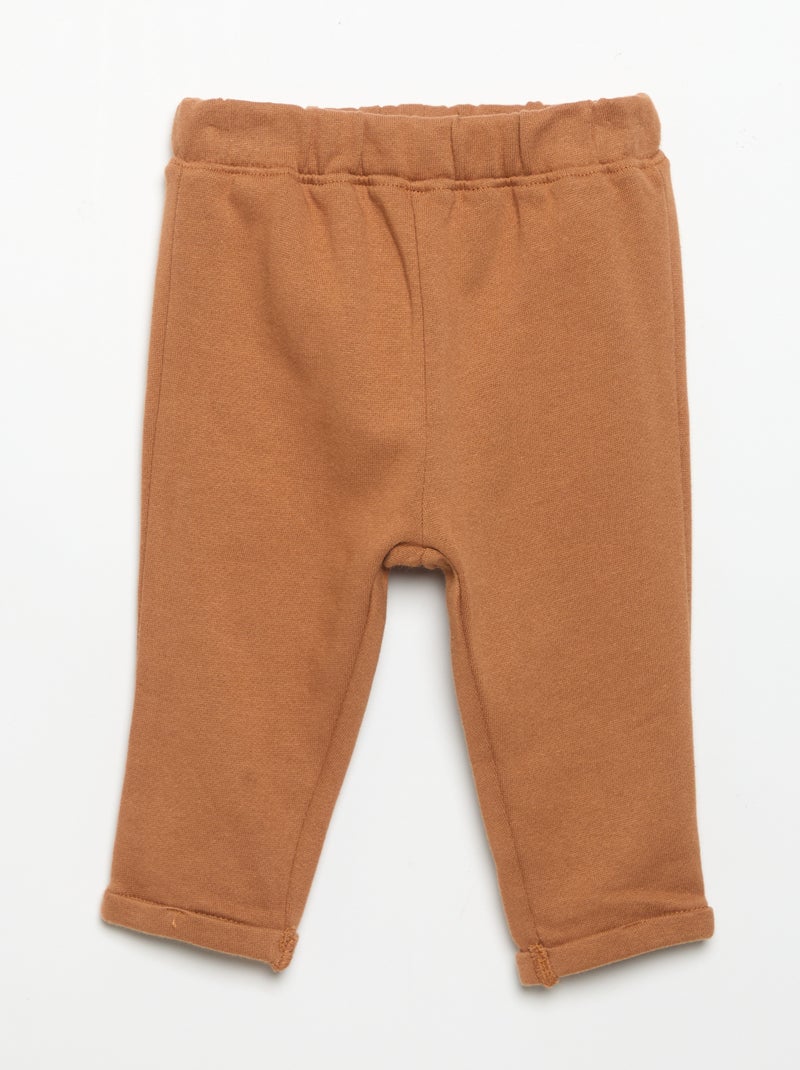 Conjunto de 2 piezas: sudadera + pantalón Beige - Kiabi