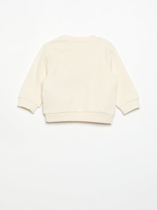 Conjunto de 2 piezas: sudadera + pantalón - Kiabi Conjunto de 2 piezas: sudadera + pantalón - Kiabi