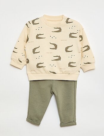 Conjunto de 2 piezas: sudadera + pantalón