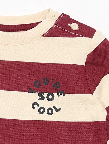 Conjunto de 2 piezas: sudadera + pantalón