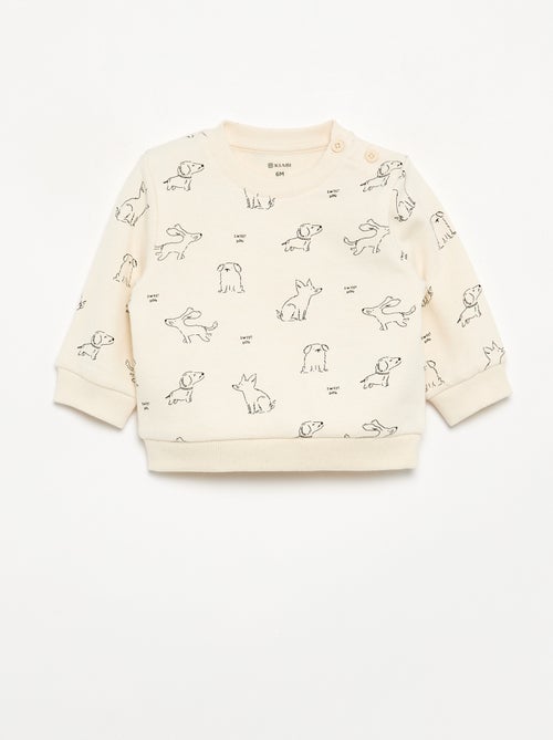 Conjunto de 2 piezas: sudadera + pantalón - Kiabi