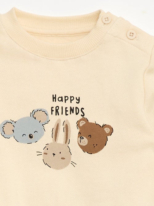 Conjunto de 2 piezas: sudadera + pantalón - Kiabi