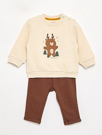 Conjunto de 2 piezas: sudadera + pantalón