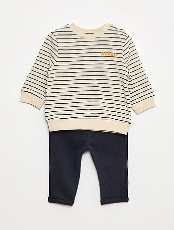 Conjunto de 2 piezas: sudadera + pantalón