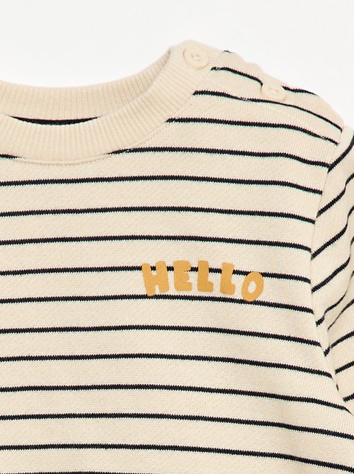 Conjunto de 2 piezas: sudadera + pantalón - Kiabi