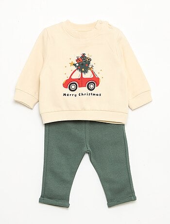 Conjunto de 2 piezas: sudadera + pantalón