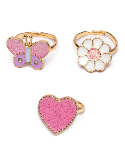 Conjunto de 3 anillos ajustables wonderland | Great Pretenders - Kiabi