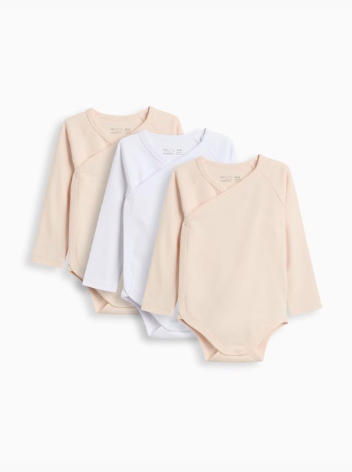Conjunto de 3 bodies kimono, MO Fashion - Kiabi