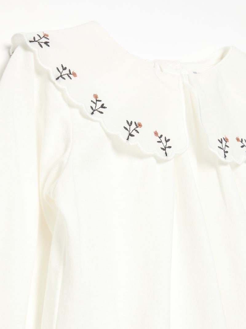 Conjunto de 3 piezas - Chaleco + Camiseta + Pantalón Blanco - Kiabi