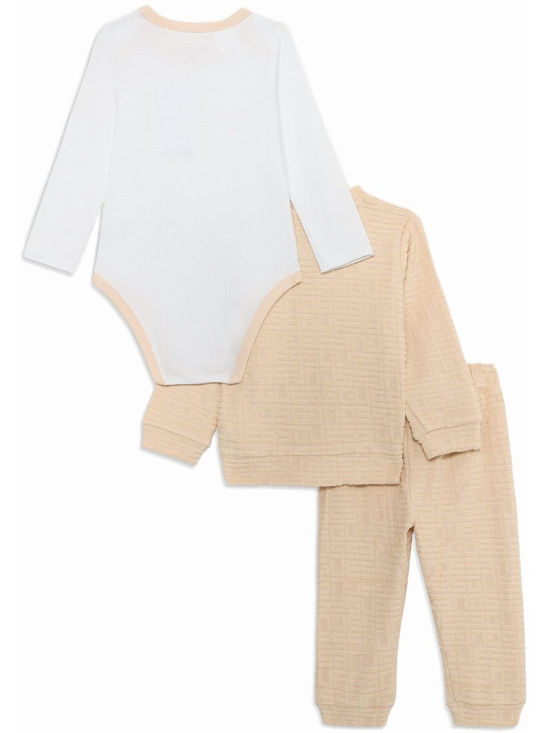 Conjunto de 3 piezas - Guess kids Naranja claro - Kiabi