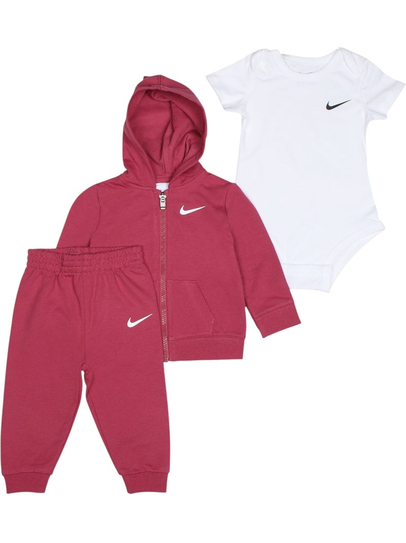Conjunto de 3 piezas - Nike Frambuesa - Kiabi