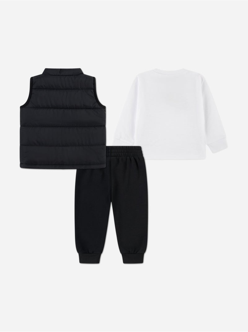 Conjunto de 3 piezas - Nike Negro Blanco - Kiabi