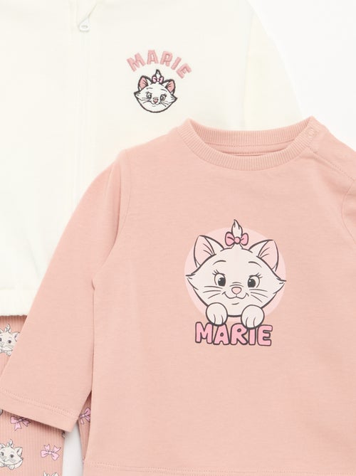 Conjunto de 3 piezas 'Disney' - sudadera con capucha + camiseta + legging - Kiabi