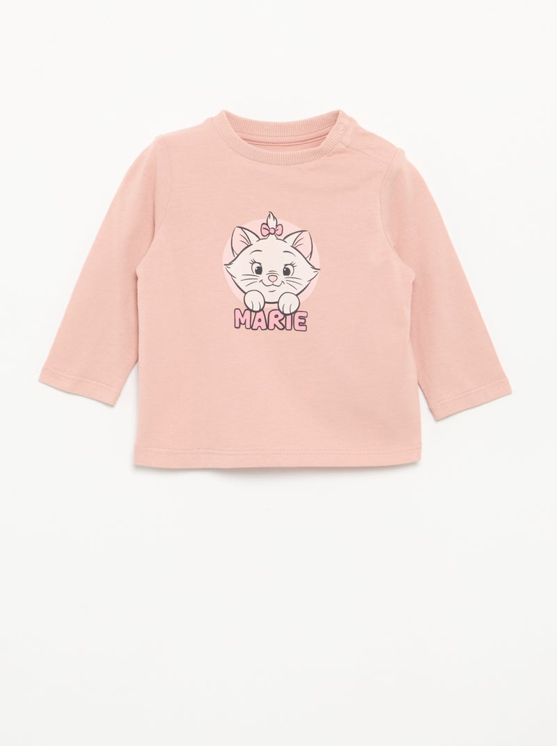Conjunto de 3 piezas 'Disney' - sudadera con capucha + camiseta + legging Rosa - Kiabi