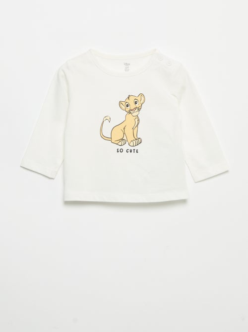 Conjunto de 3 piezas 'Disney' - Sudadera + pantalón + Camiseta de manga larga - Kiabi