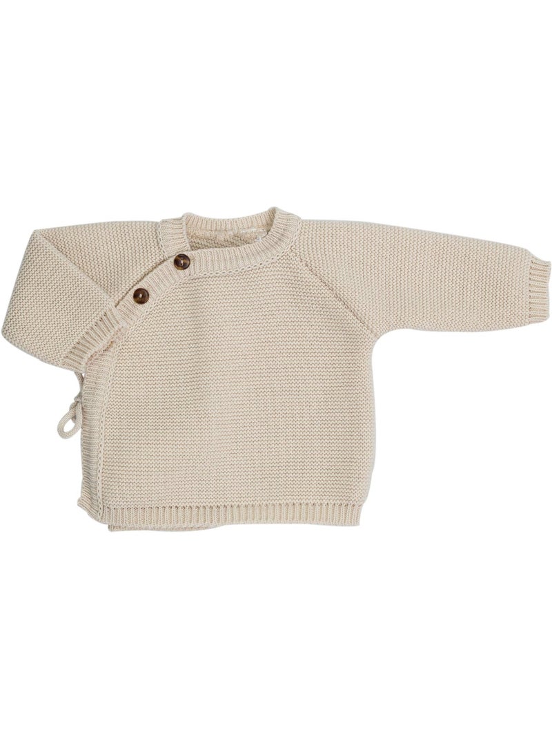 Conjunto de 3 piezas para bebé Beige - Kiabi