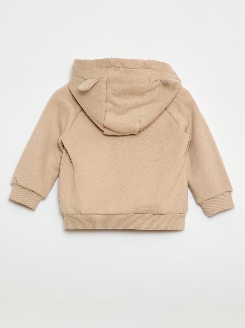 Conjunto de 3 piezas "Simba" - camiseta + pantalón de chándal + sudadera Beige - Kiabi