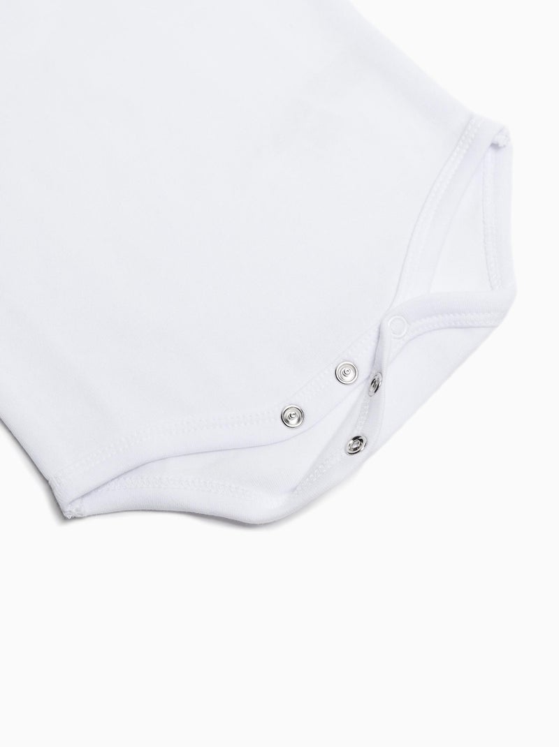 Conjunto de 5 bodies con tirantes, MO Fashion Blanco - Kiabi