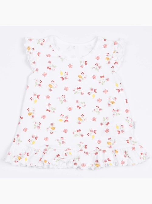 Conjunto de algodón orgánico, cerise | Kitikate - Kiabi