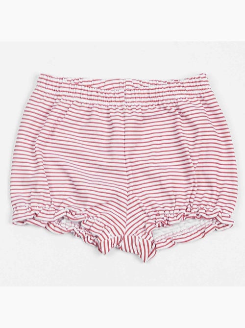 Conjunto de algodón orgánico, cerise | Kitikate - Kiabi