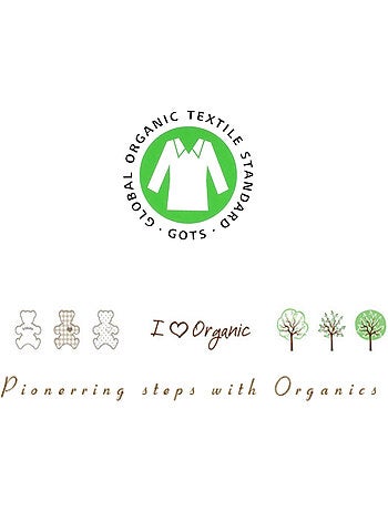 Conjunto de algodón orgánico, claire | Kitikate