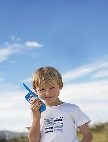 conjunto de aventuras Paw Patrol con walkie talkies de hasta 120 m, prismáticos y brújula
