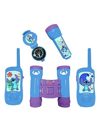 conjunto de aventuras Stitch con walkie talkies