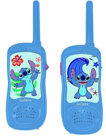 conjunto de aventuras Stitch con walkie talkies