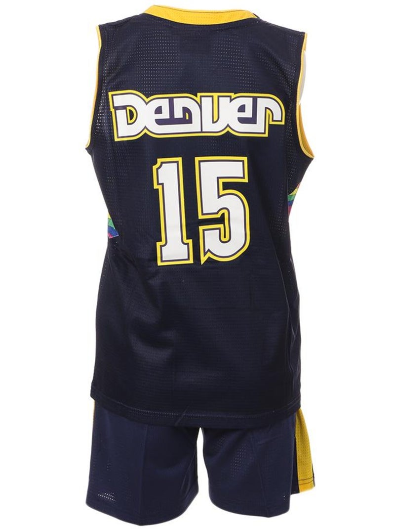 Conjunto de Baloncesto Infantil Denver Sport Zone Azul marino - Kiabi