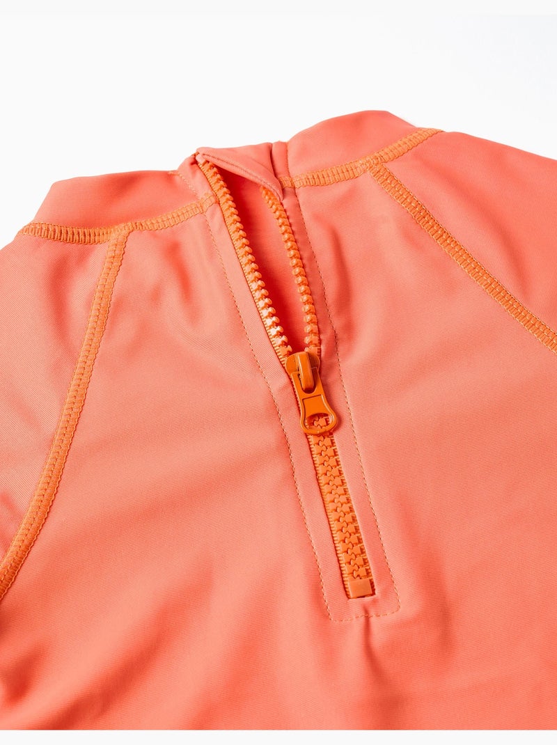 Conjunto de baño con protección UV 40+ y motivo Negro Naranja - Kiabi