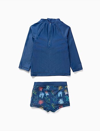 Conjunto de baño con protección UV 80 y motivo