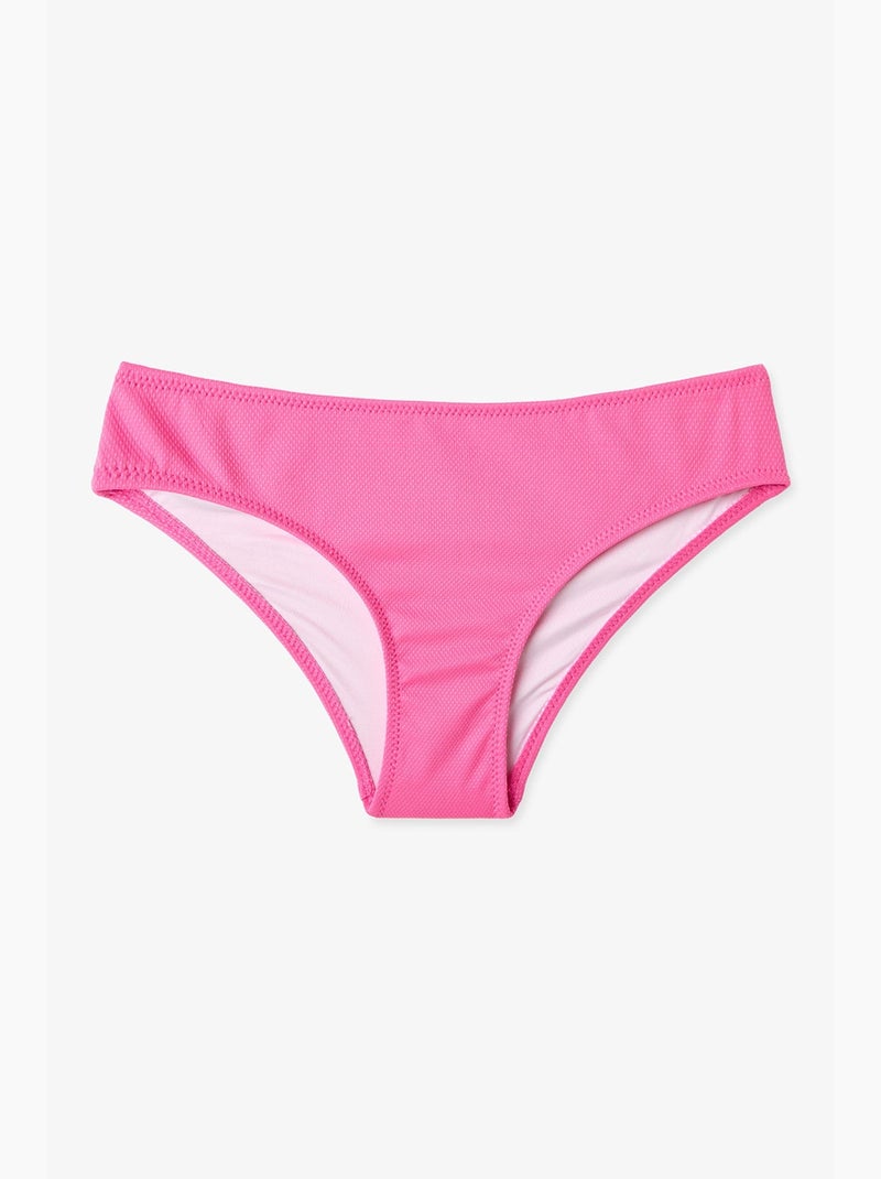Conjunto de bikini daisy halter para niña penti Rosa fluo/Solinotes - Kiabi